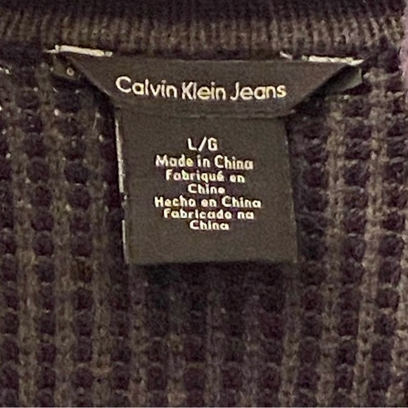 GENTLY WORN MEN’S LARGE BLACK ZIPPERED CARDIGAN SWEATER - Picture 2 of 15